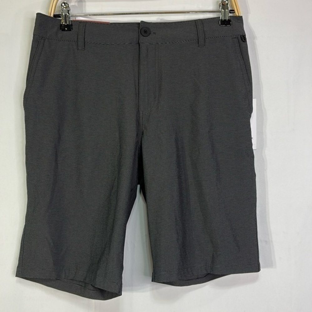 🌽 nwt Goodfellow & Co black and gray hybrid swim shorts